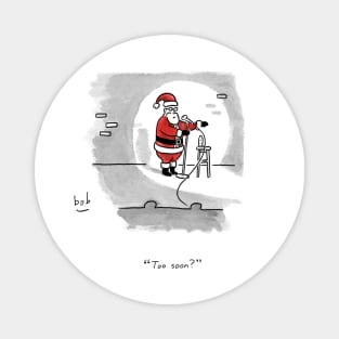 Santa Stand-Up Magnet